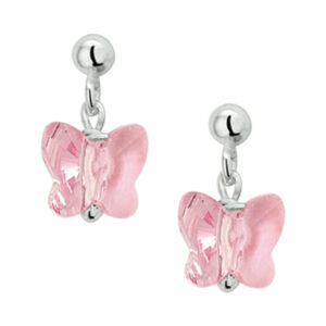 Oorhangers vlinder strass
