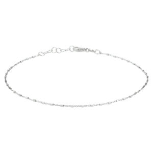 Enkelbandje blokjes 1,1 mm 24 + 2 cm