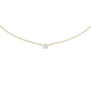 Collier zirkonia 40 + 4 cm