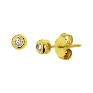 Oorknoppen diamant 0.04ct (2x0.02ct) h si