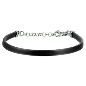 Armband leer 5 mm 18 + 3 cm