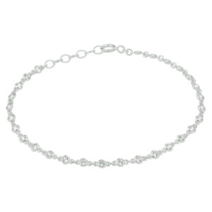 Armband zirkonia 16,5 + 2 cm